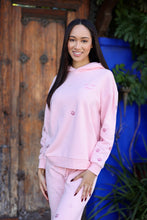 Load image into Gallery viewer, Vanderpump Dog Paws Crystal Hoodie (PINK)
