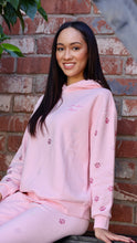 Load image into Gallery viewer, Vanderpump Dog Paws Crystal Hoodie (PINK)