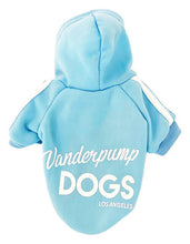 Load image into Gallery viewer, Vanderpump Dogs Blue Sweater