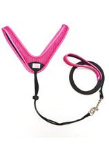 Load image into Gallery viewer, Step-in Mesh Harness (PINK)