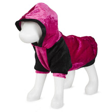 Load image into Gallery viewer, Fleece Hoodie - Pink/Black