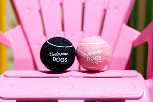 Vanderpump Dogs Tennis Ball Pink or Black