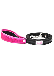 Nylon Matching Leash  (Black or Pink)