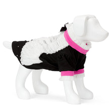 Load image into Gallery viewer, Giggy Ruffle Dress Shirt - Pink/Black
