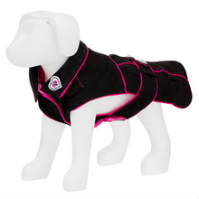 Load image into Gallery viewer, 5th Avenue Coat - Black/Pink
