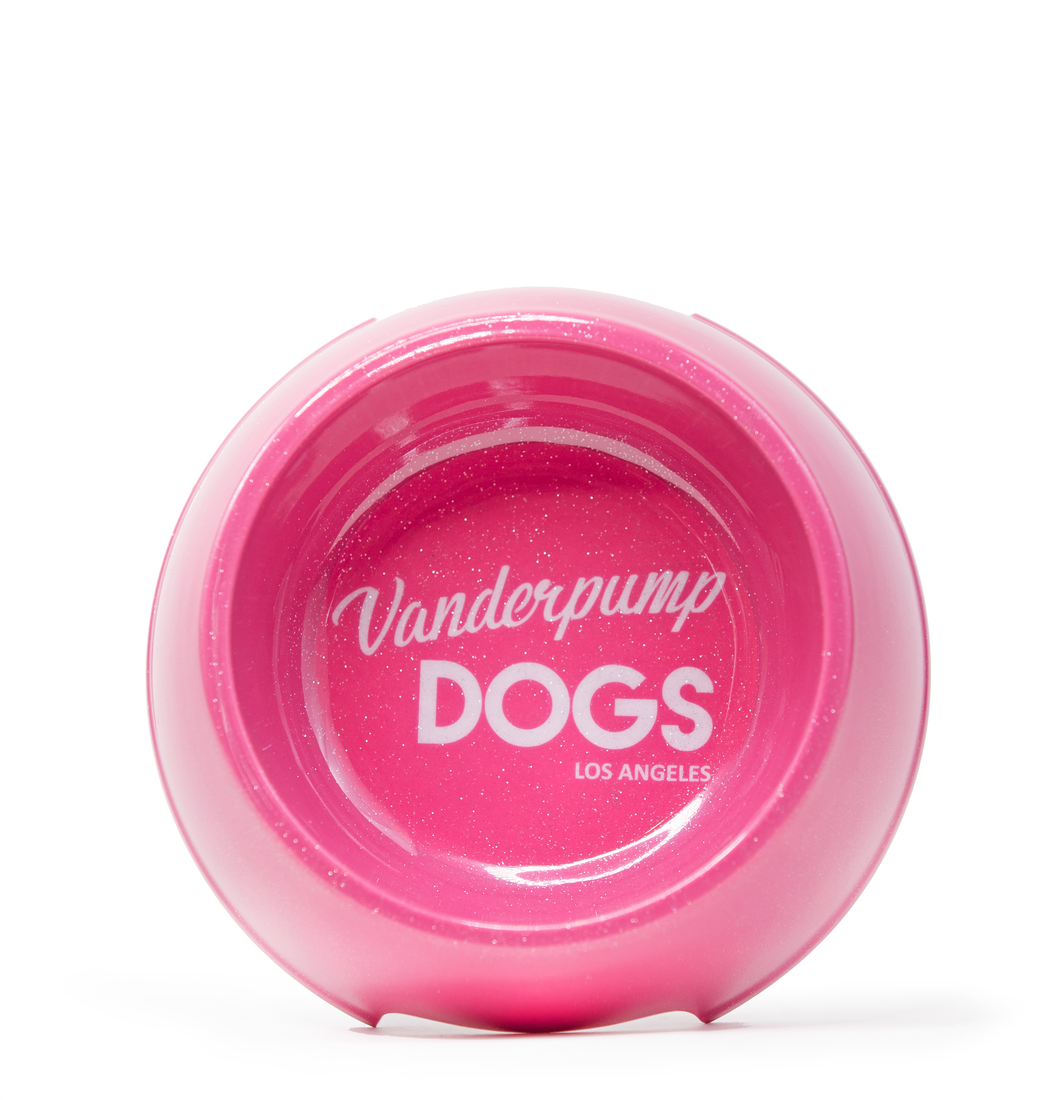 Vanderpump Dogs Pink Bowl